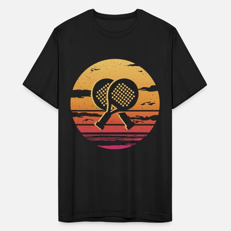 Padel Design Retro Platform Tennis Paddleball