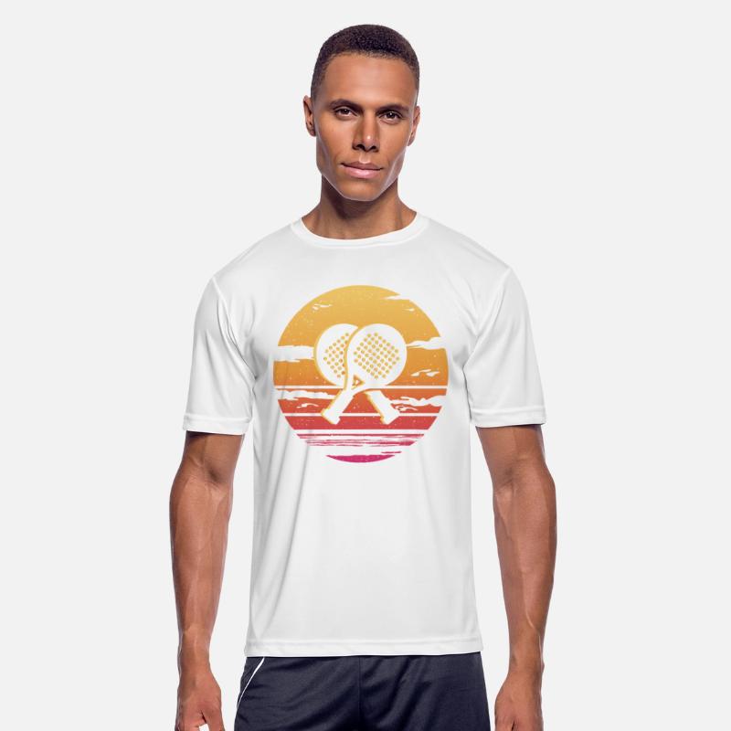 Padel Design Retro Platform Tennis Paddleball