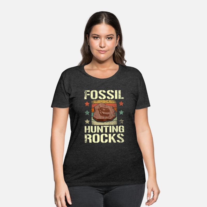 Paleontologist dinosaur fossil hunting rocks