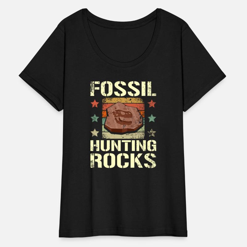 Paleontologist dinosaur fossil hunting rocks