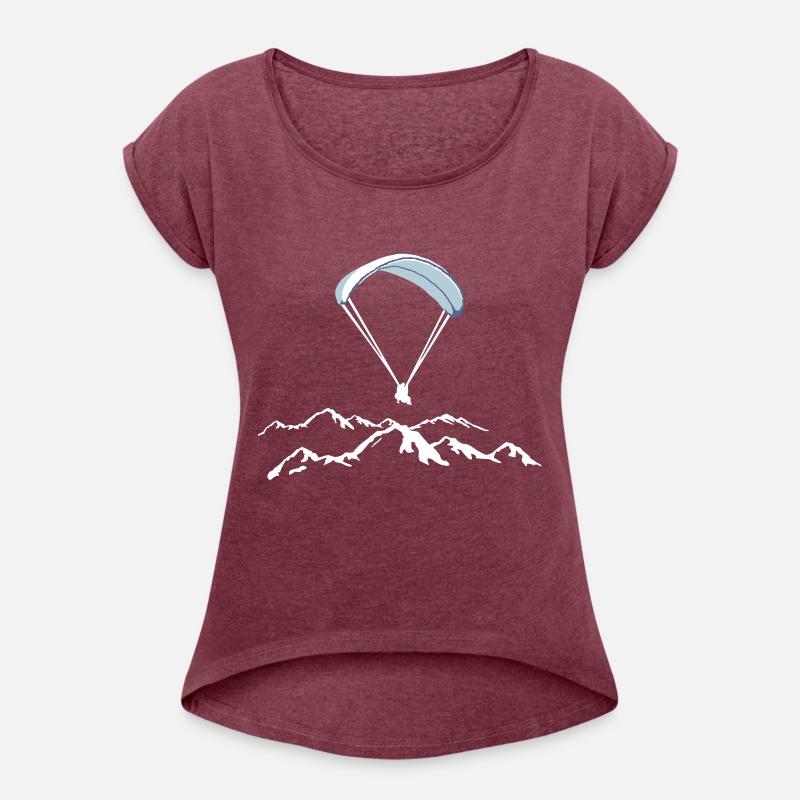 Paragliding, Paraglider and mountains