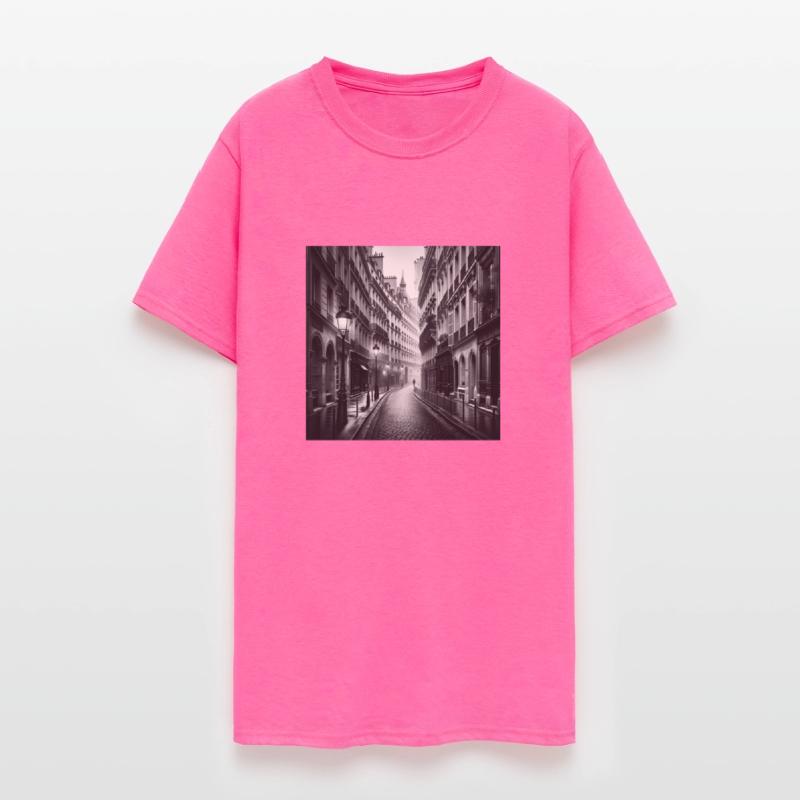 Parisian Solitude: A Timeless Street