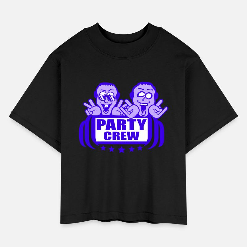 Party Crew Two Cool DJ Guys 2 Metal Team Friends