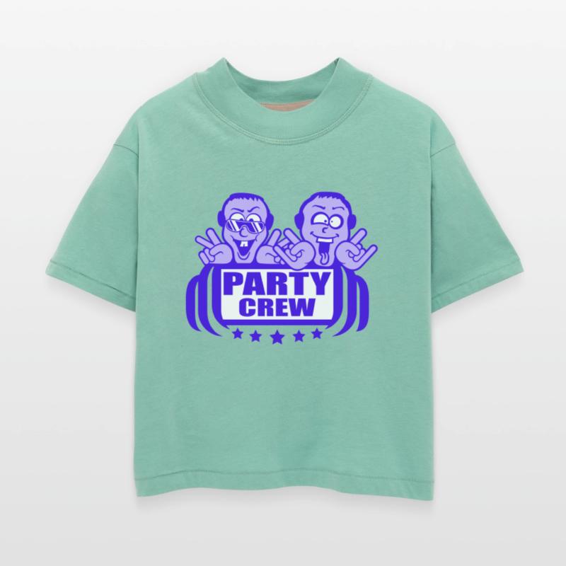 Party Crew Two Cool DJ Guys 2 Metal Team Friends