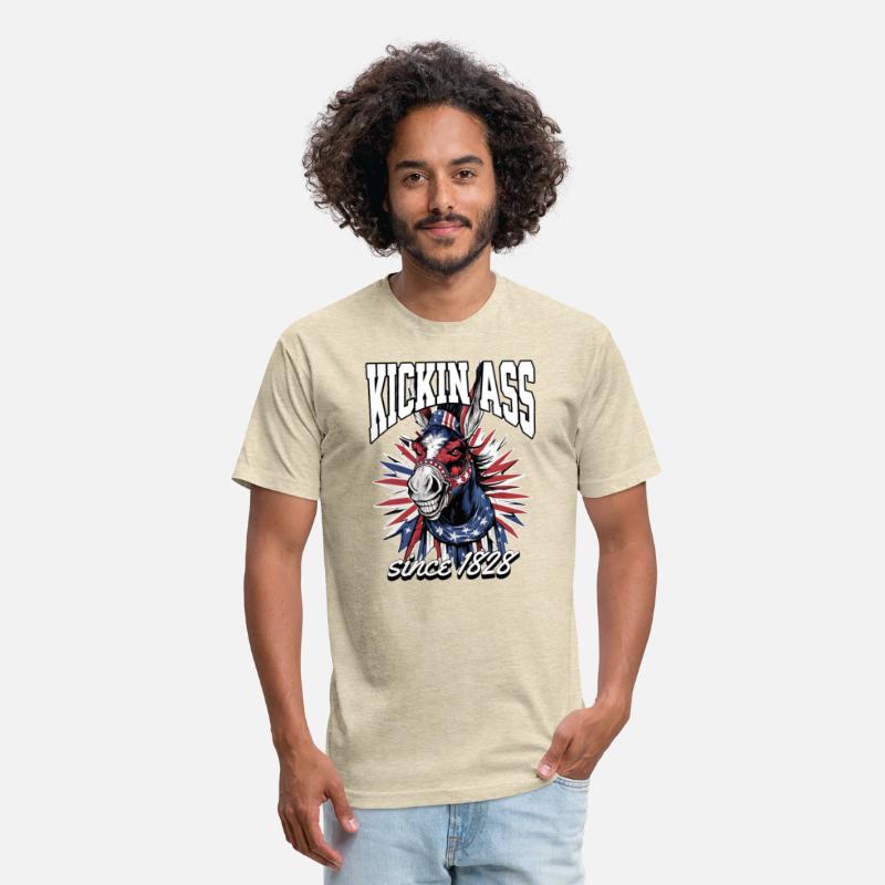 Patriotic American Donkey Democrat