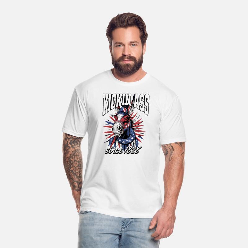 Patriotic American Donkey Democrat