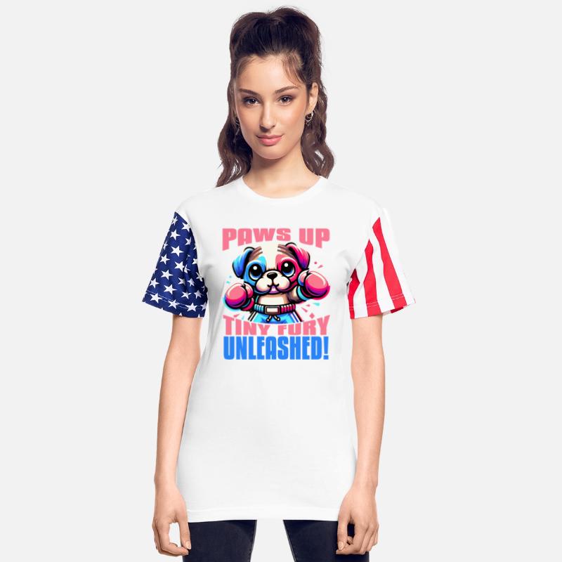 PAWS UP TINY FURY UNLEASHED CUTE KAWAII DOG BOXING