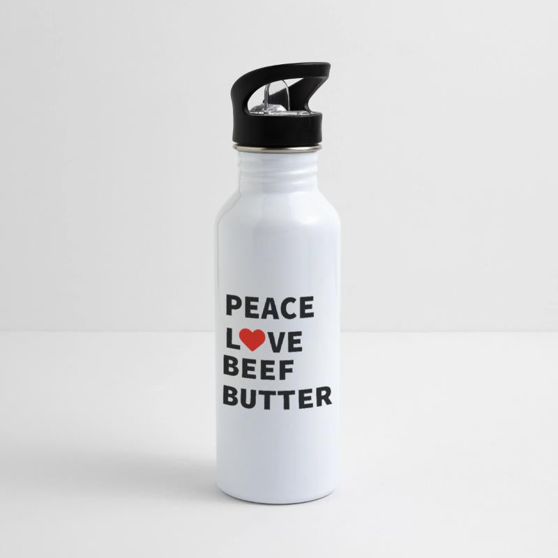 Peace Love Beef Butter Food