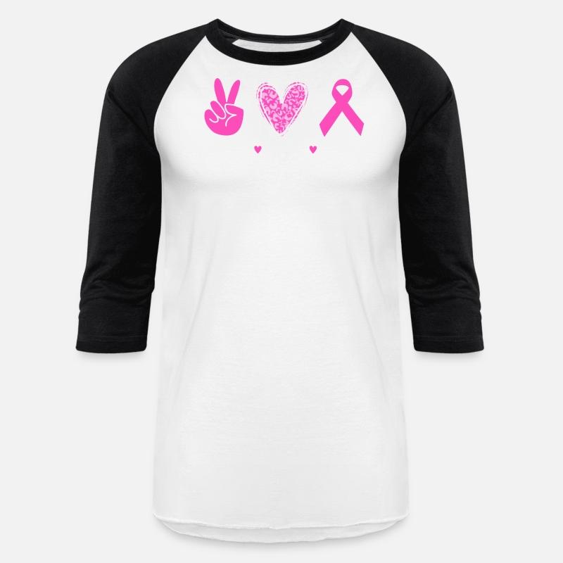 Peace Love Cure Pink Ribbon Breast Cancer