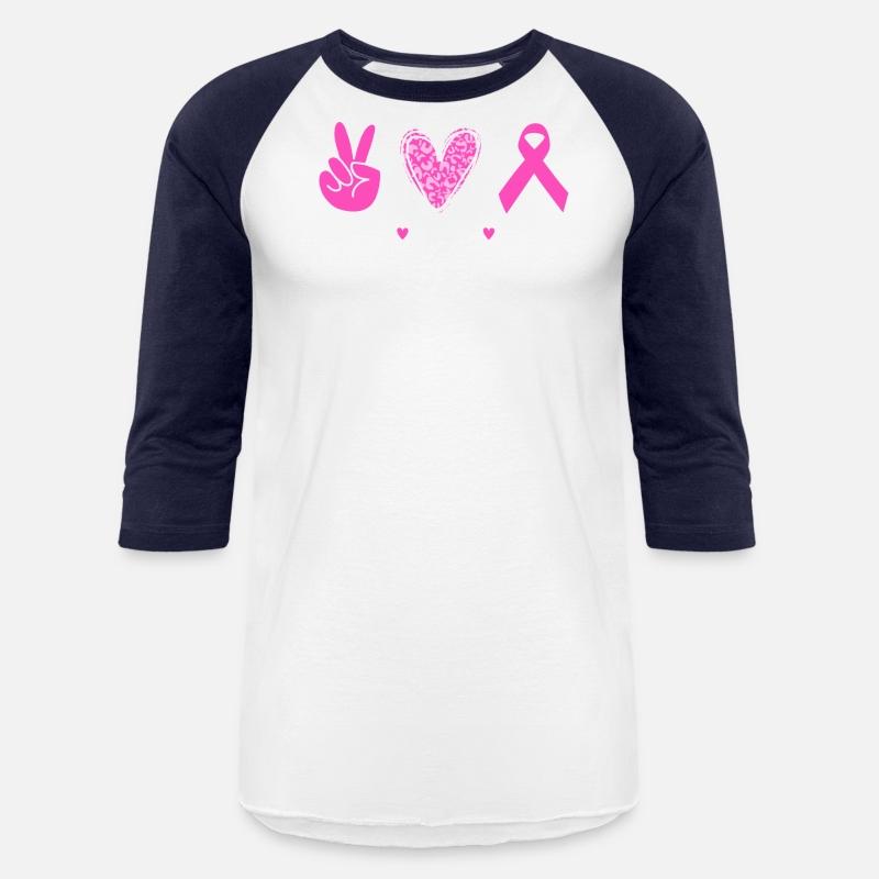 Peace Love Cure Pink Ribbon Breast Cancer