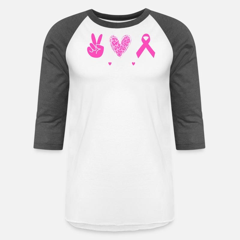 Peace Love Cure Pink Ribbon Breast Cancer