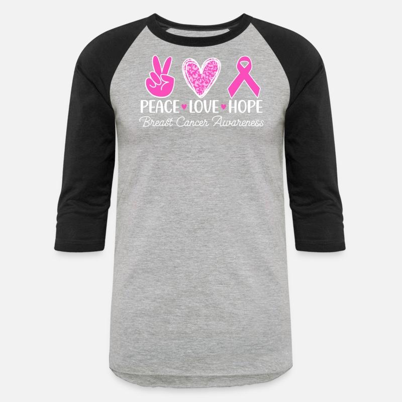 Peace Love Cure Pink Ribbon Breast Cancer
