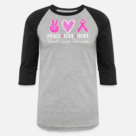 Peace Love Cure Pink Ribbon Breast Cancer