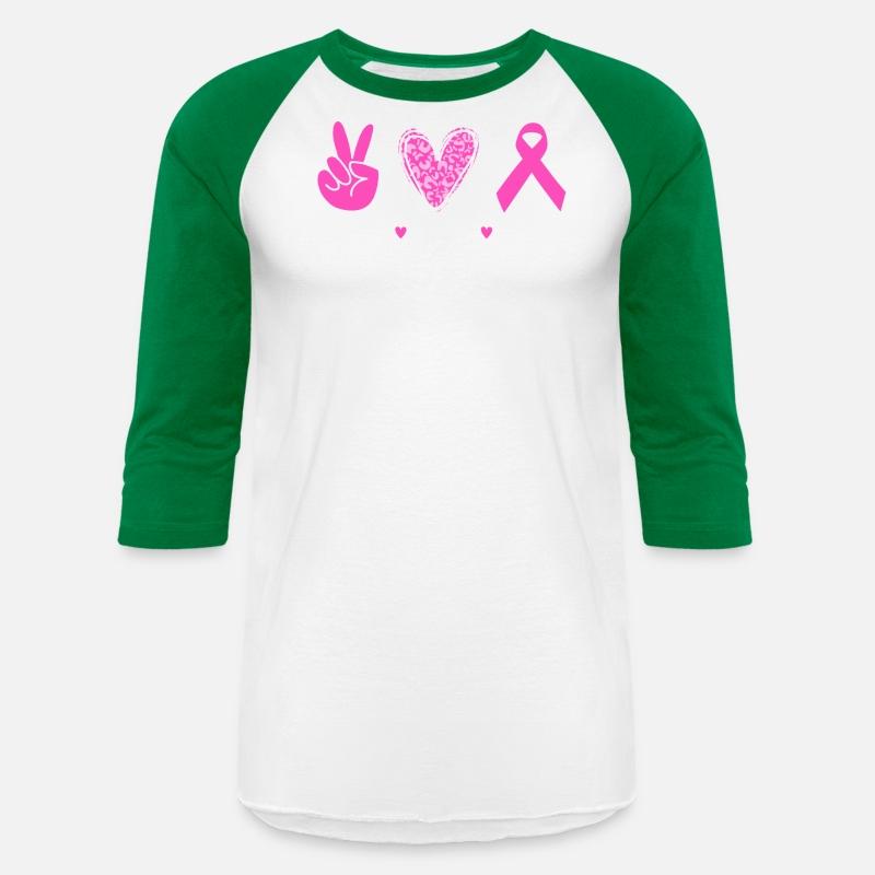 Peace Love Cure Pink Ribbon Breast Cancer