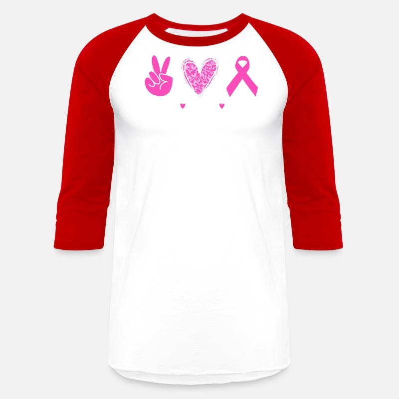 Peace Love Cure Pink Ribbon Breast Cancer
