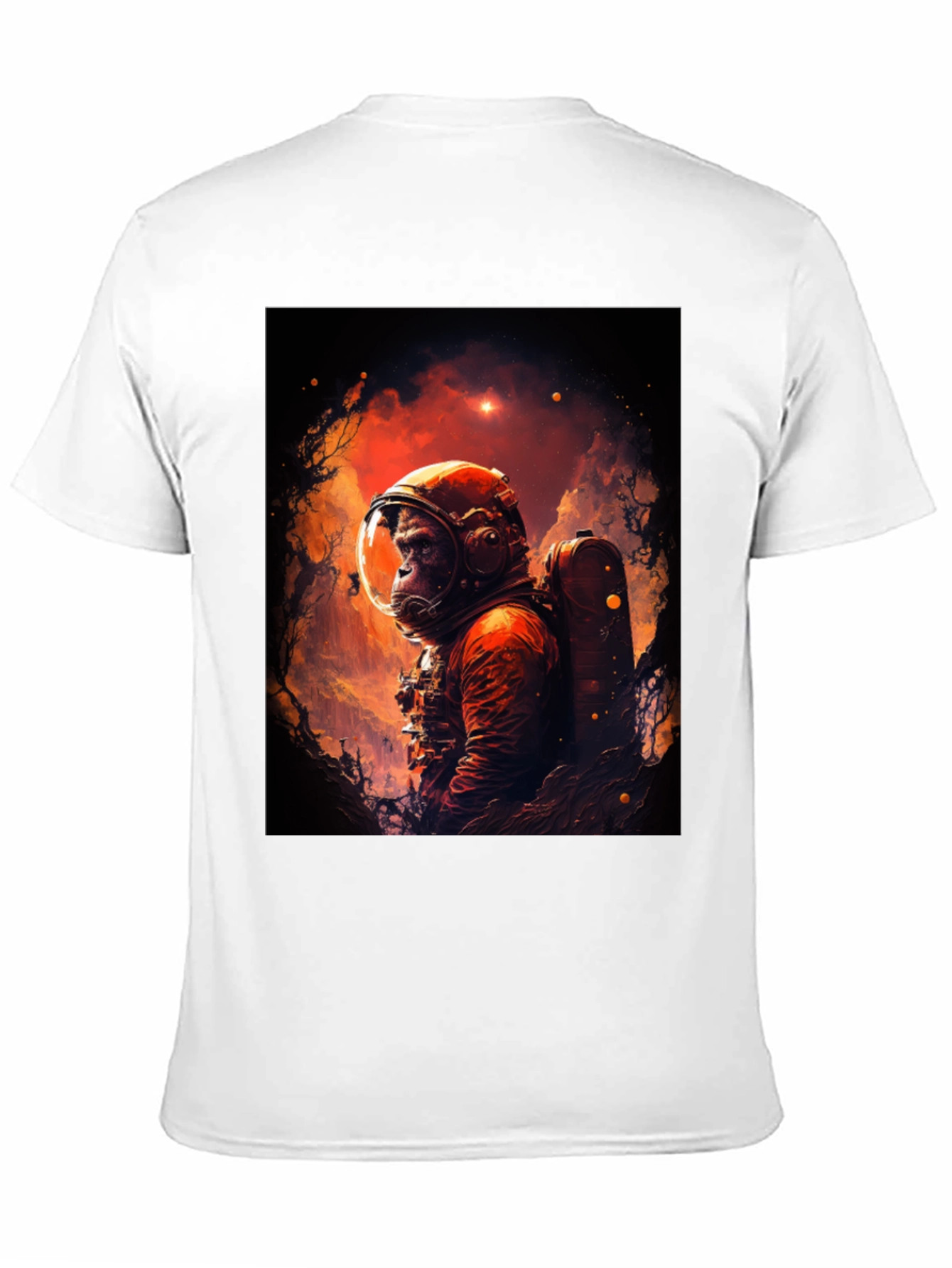 Ape Astronaut T-Shirt - Space Explorer
