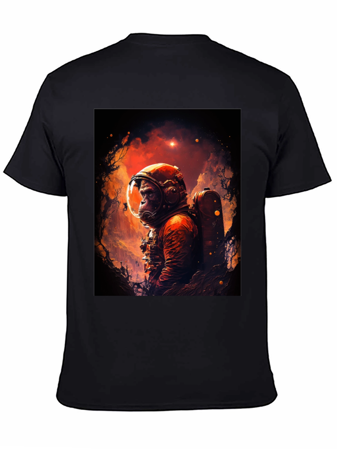 Ape Astronaut T-Shirt - Space Explorer