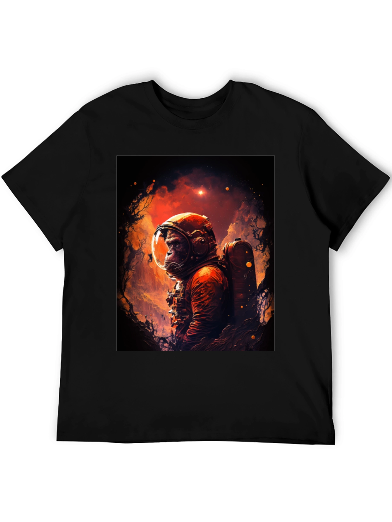 Ape Astronaut T-Shirt - Space Explorer