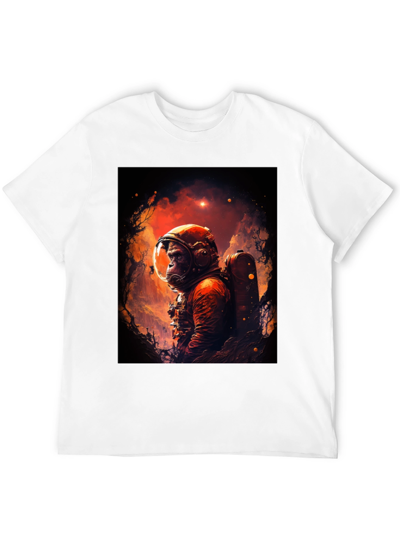 Ape Astronaut T-Shirt - Space Explorer