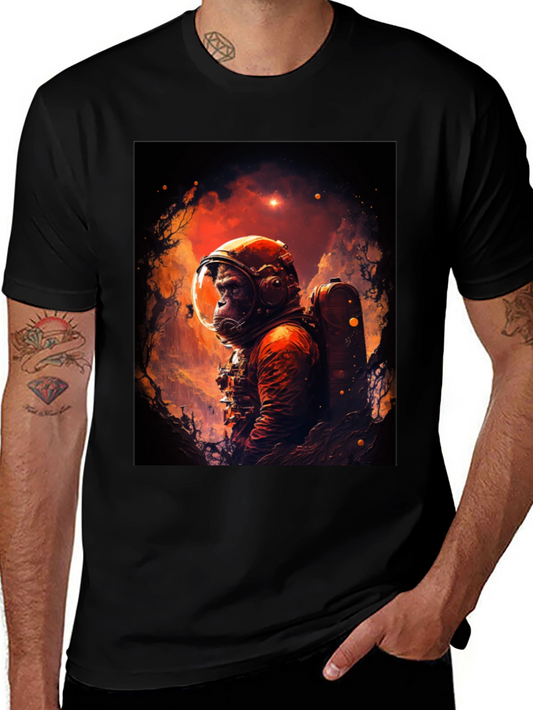 Ape Astronaut T-Shirt - Space Explorer