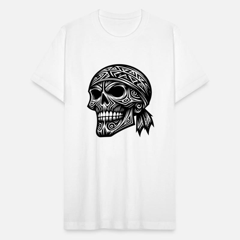 Pirate Costume Wild Skull Tribal Tattoo Style