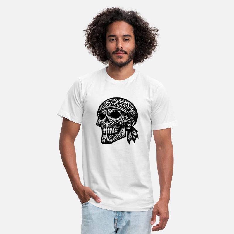 Pirate Costume Wild Skull Tribal Tattoo Style