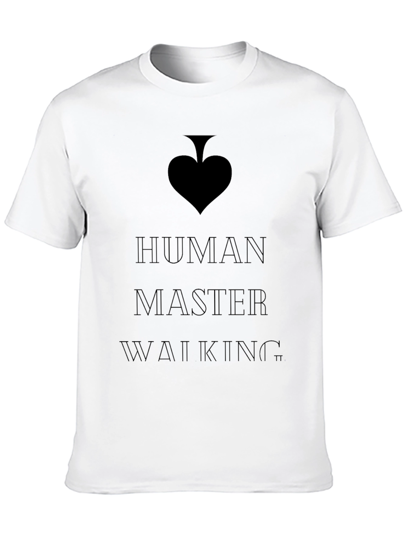 Human Master Walking Graphic Tee
