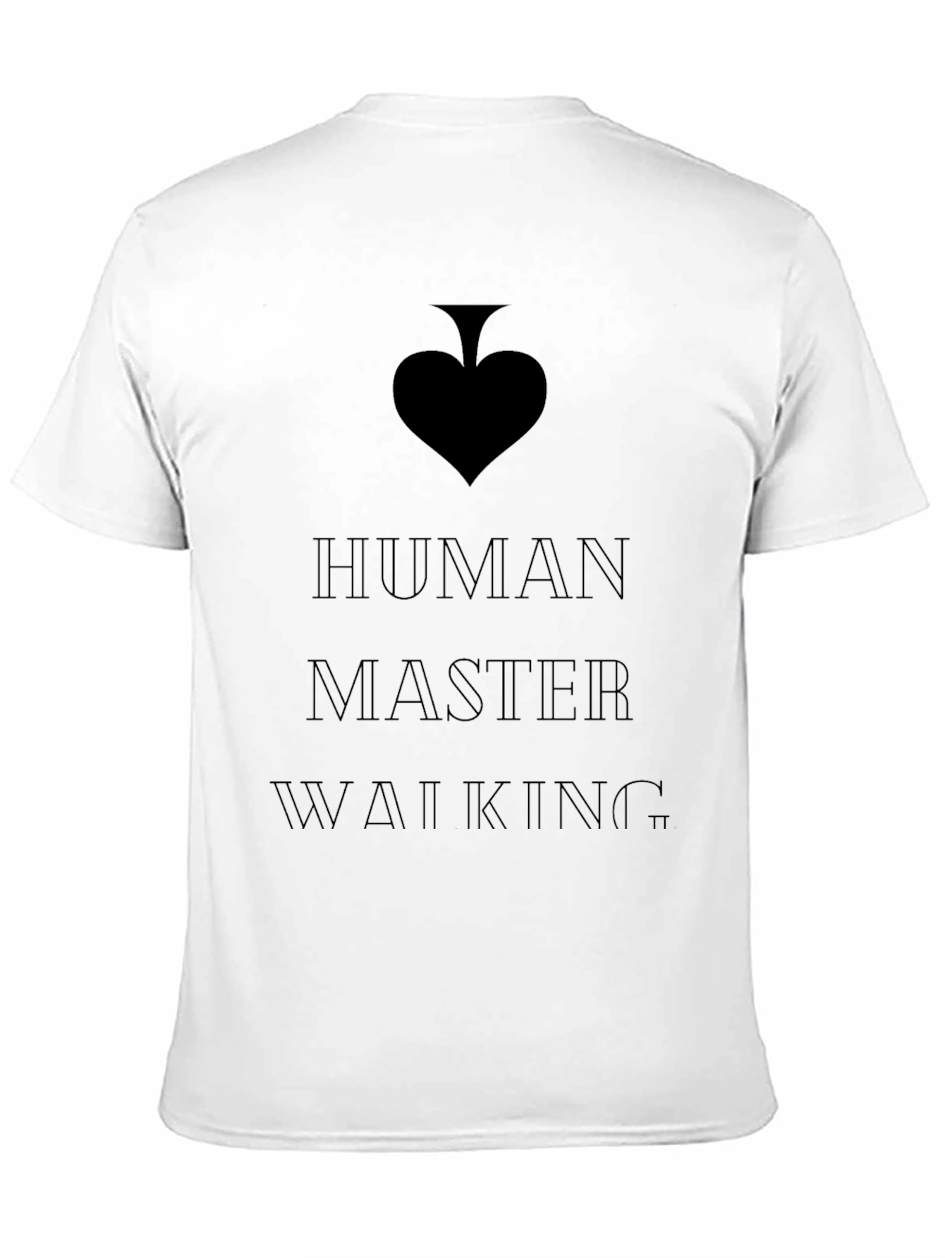 Human Master Walking Graphic Tee