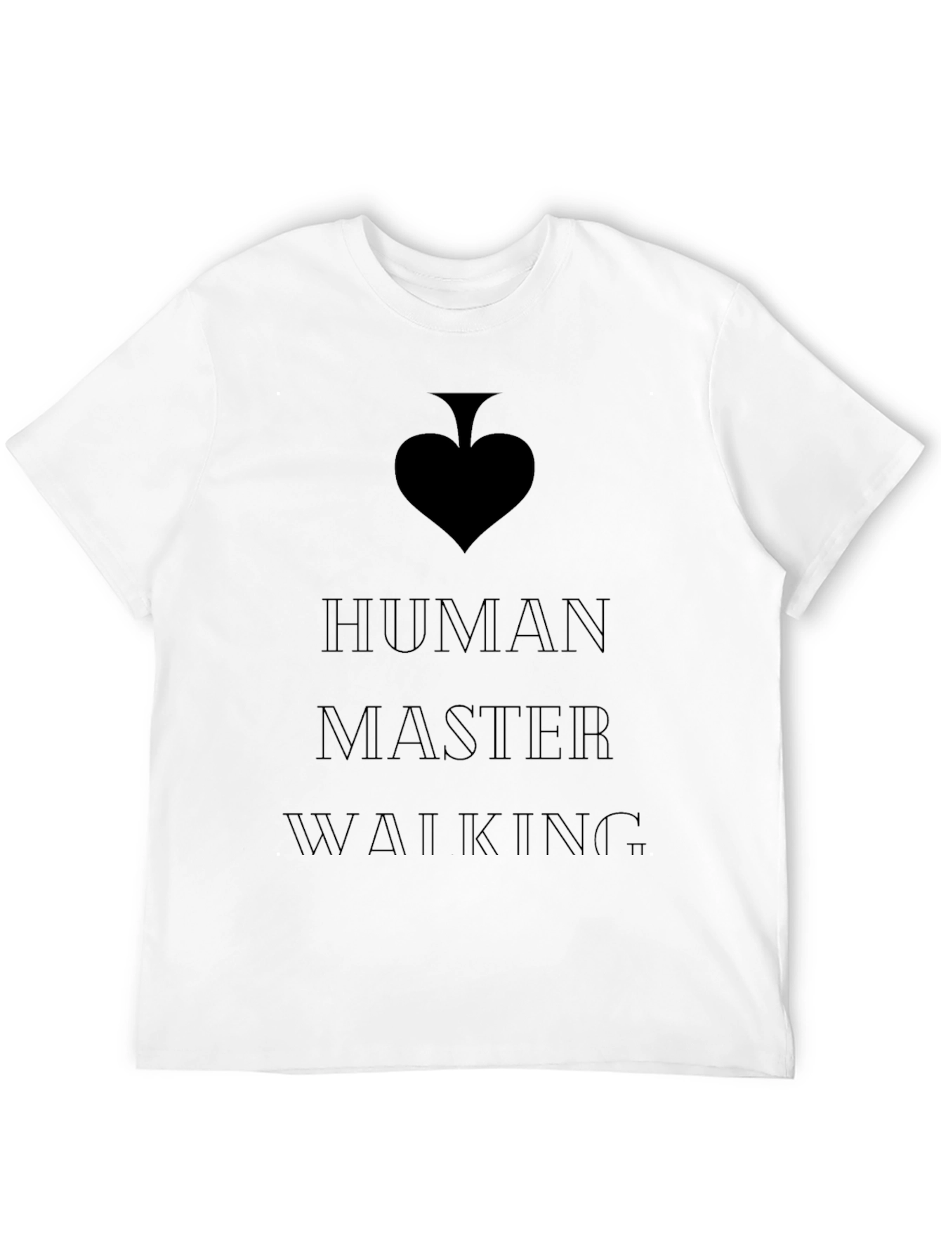 Human Master Walking Graphic Tee