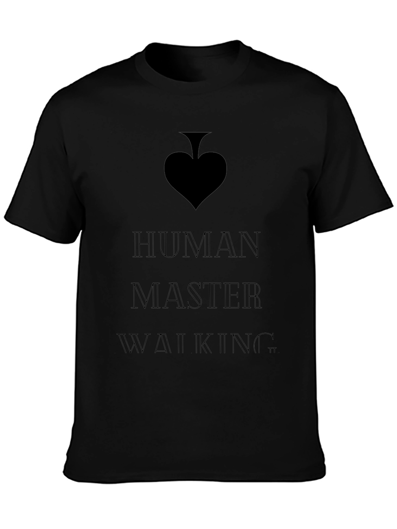 Human Master Walking Graphic Tee