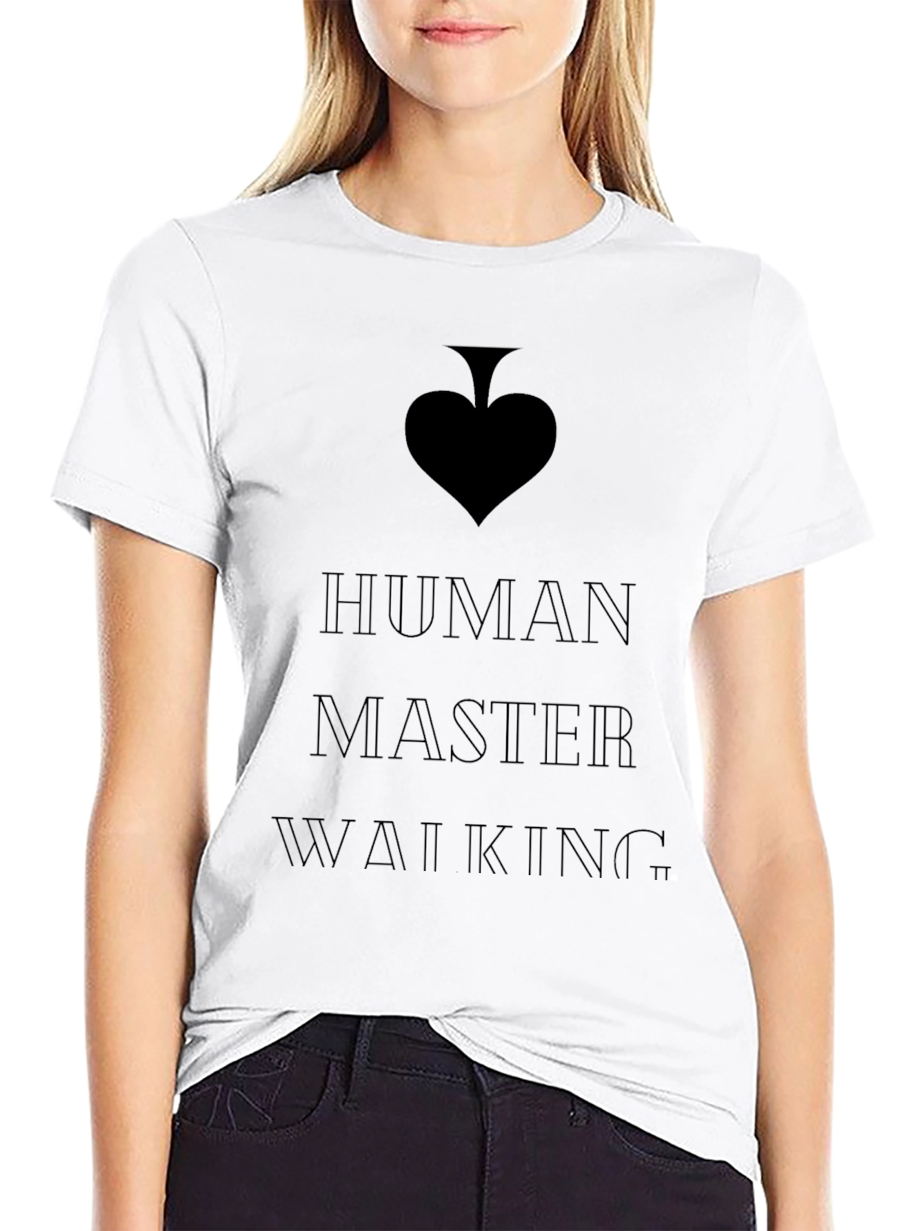 Human Master Walking Graphic Tee