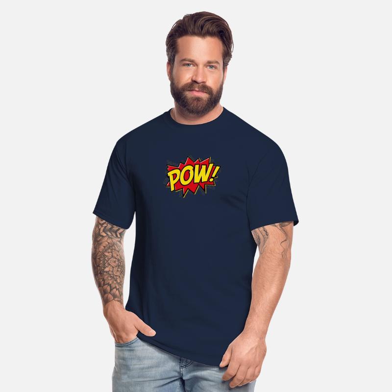 Pow Comic Book Font Action Hero Bam Bang Boom Pow
