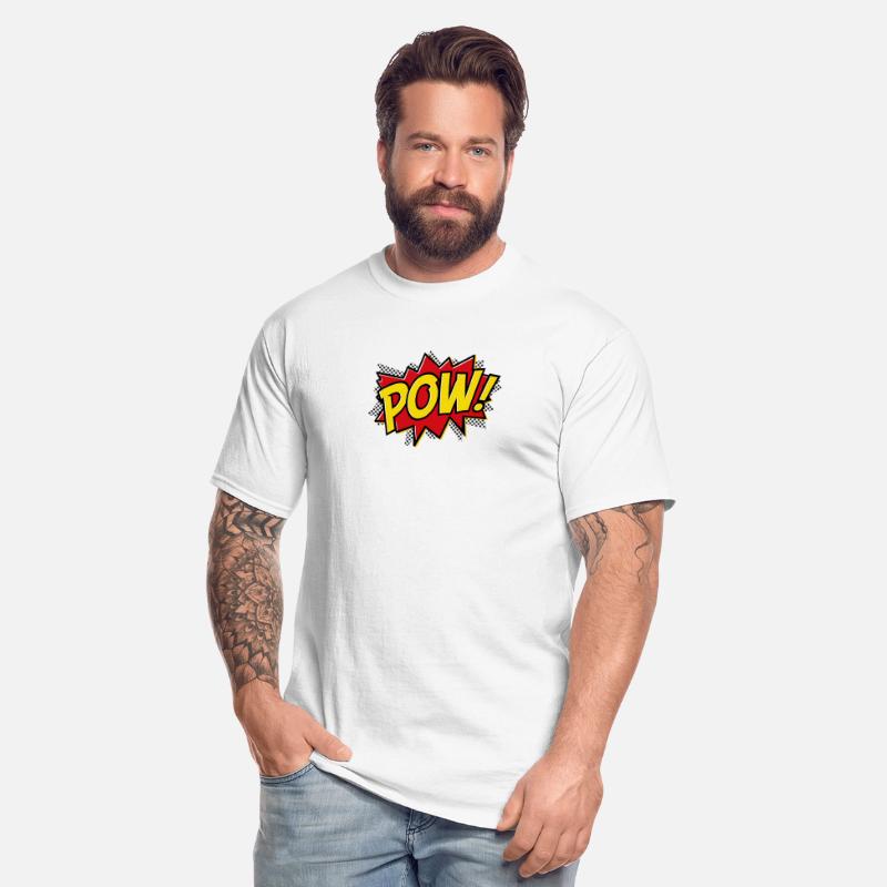 Pow Comic Book Font Action Hero Bam Bang Boom Pow