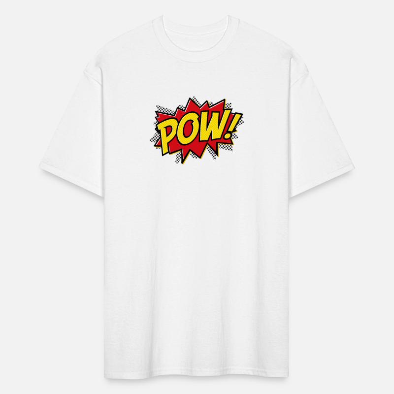Pow Comic Book Font Action Hero Bam Bang Boom Pow