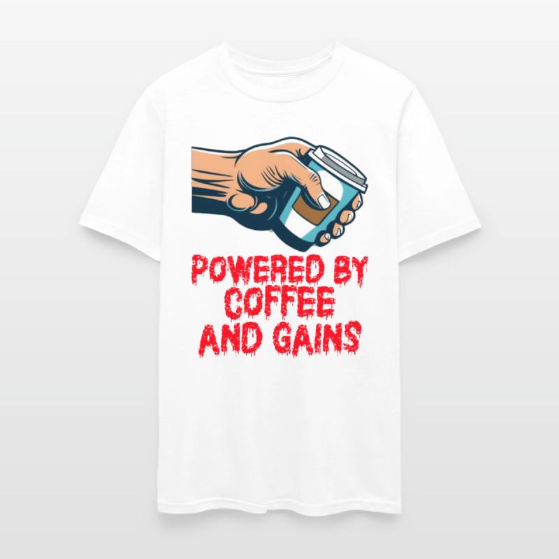Powered By Coffee And Gains
