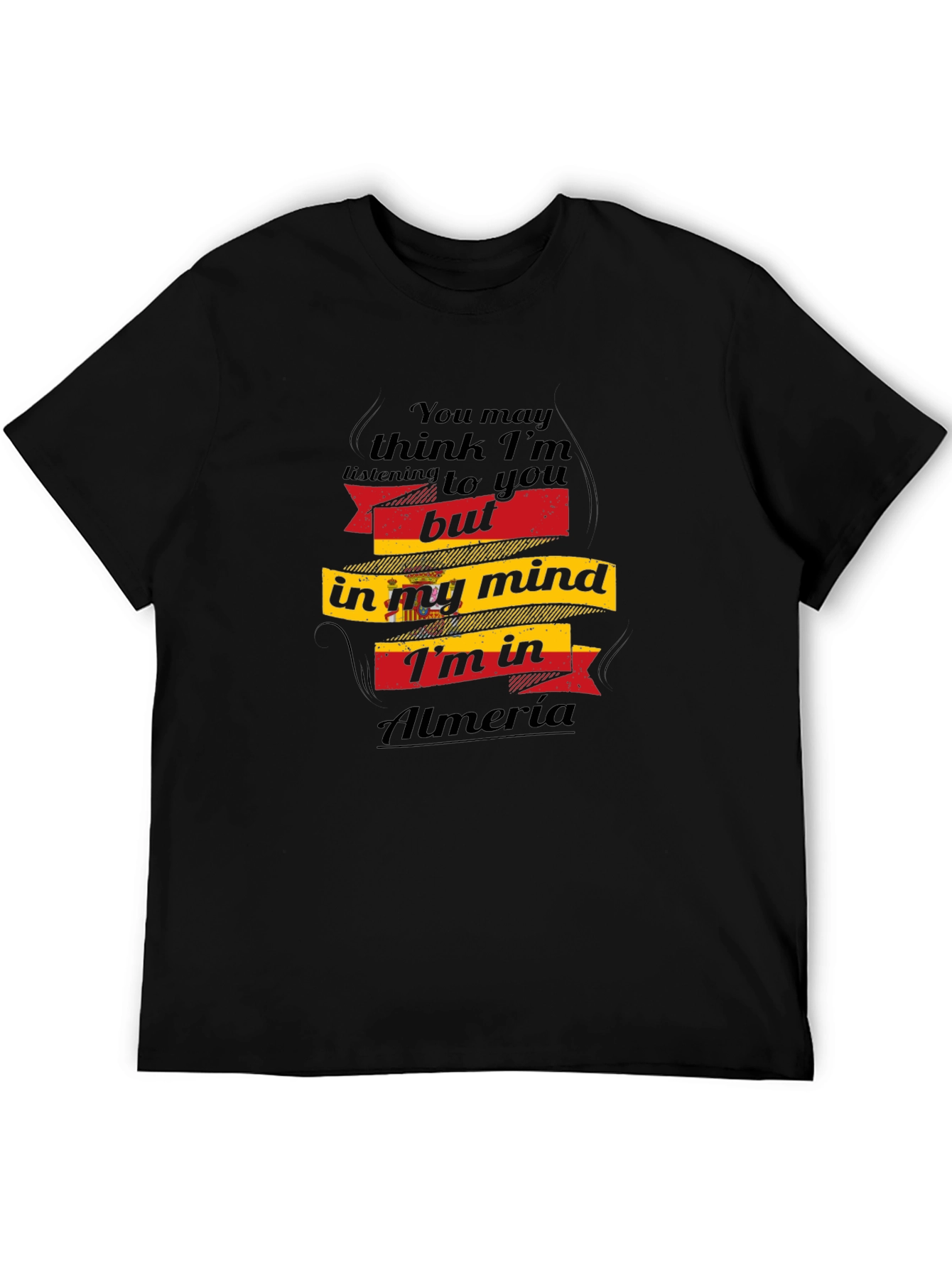 Almeria Mind T-Shirt Spain Travel Vacation Souvenir Tee