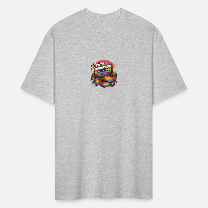 Pride Tunes Retro Cassette Rainbow Design