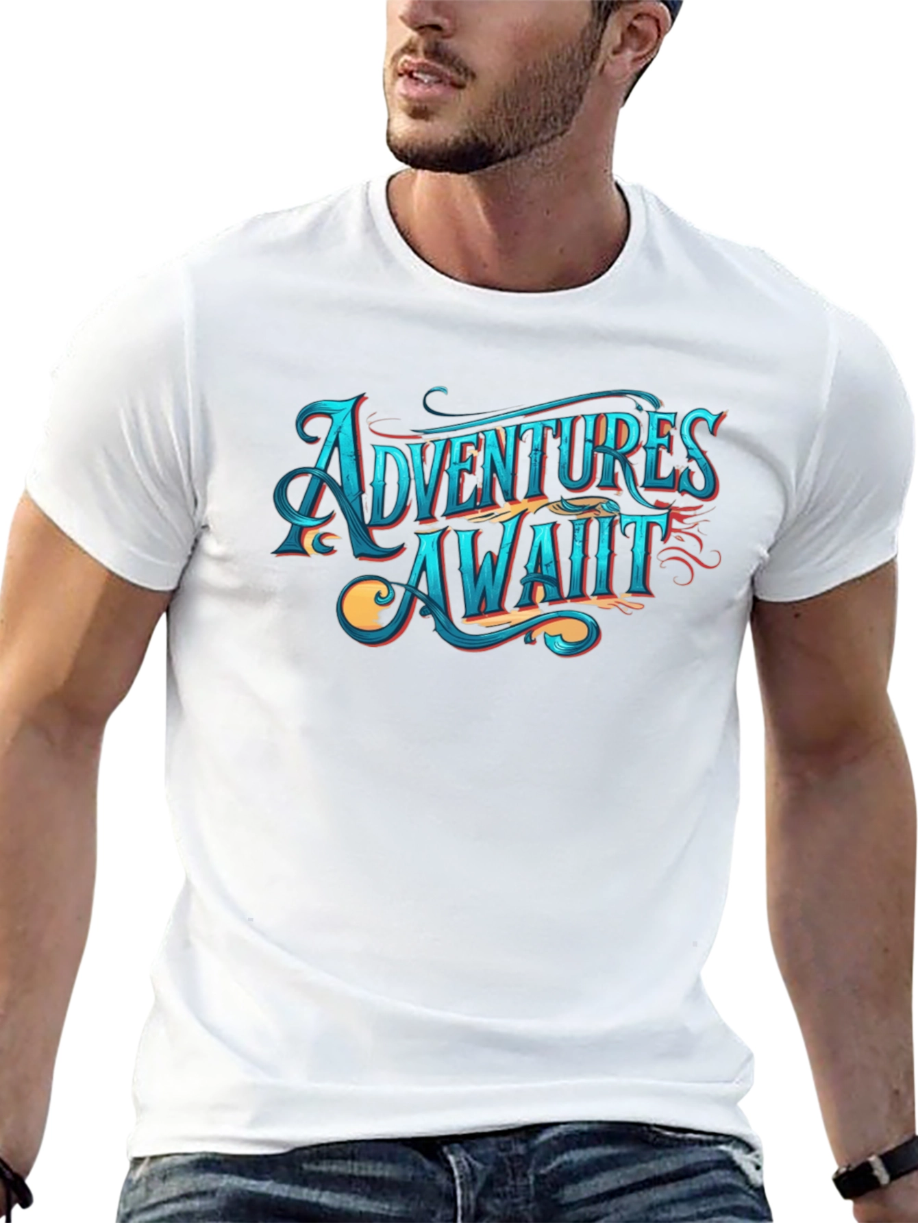 Adventure Awaits Graphic T-Shirt
