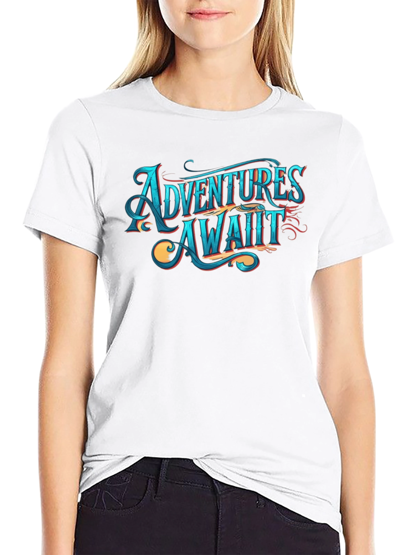 Adventure Awaits Graphic T-Shirt