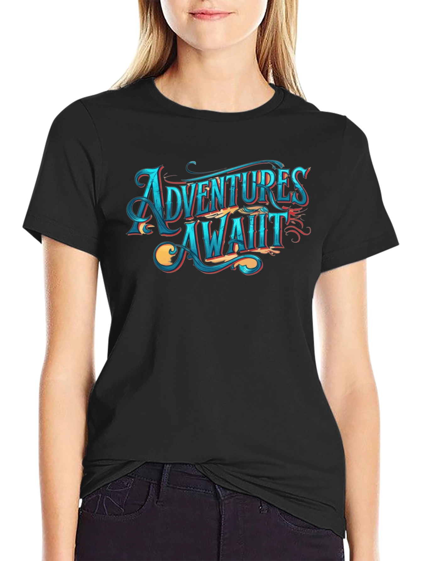Adventure Awaits Graphic T-Shirt