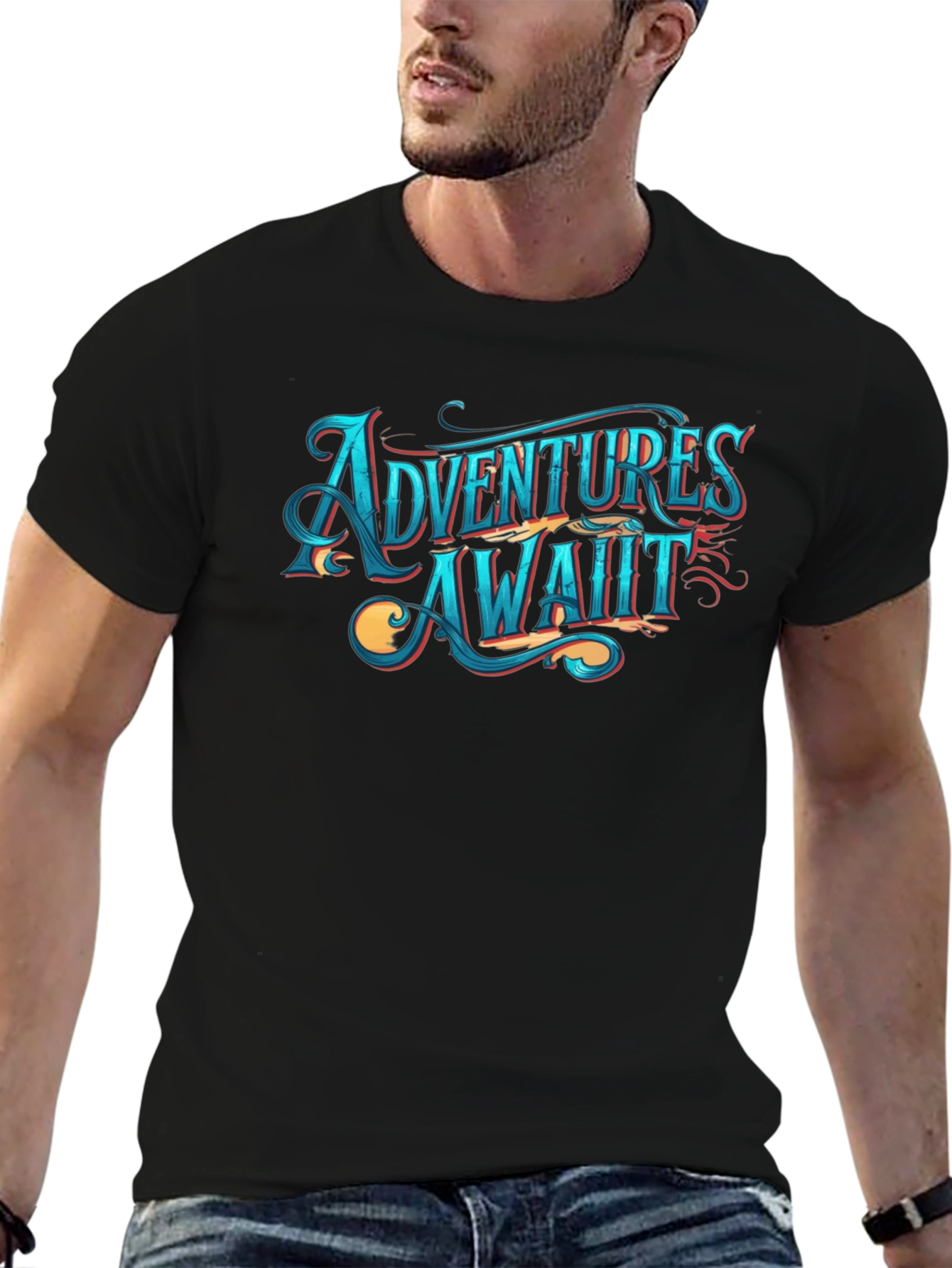 Adventure Awaits Graphic T-Shirt