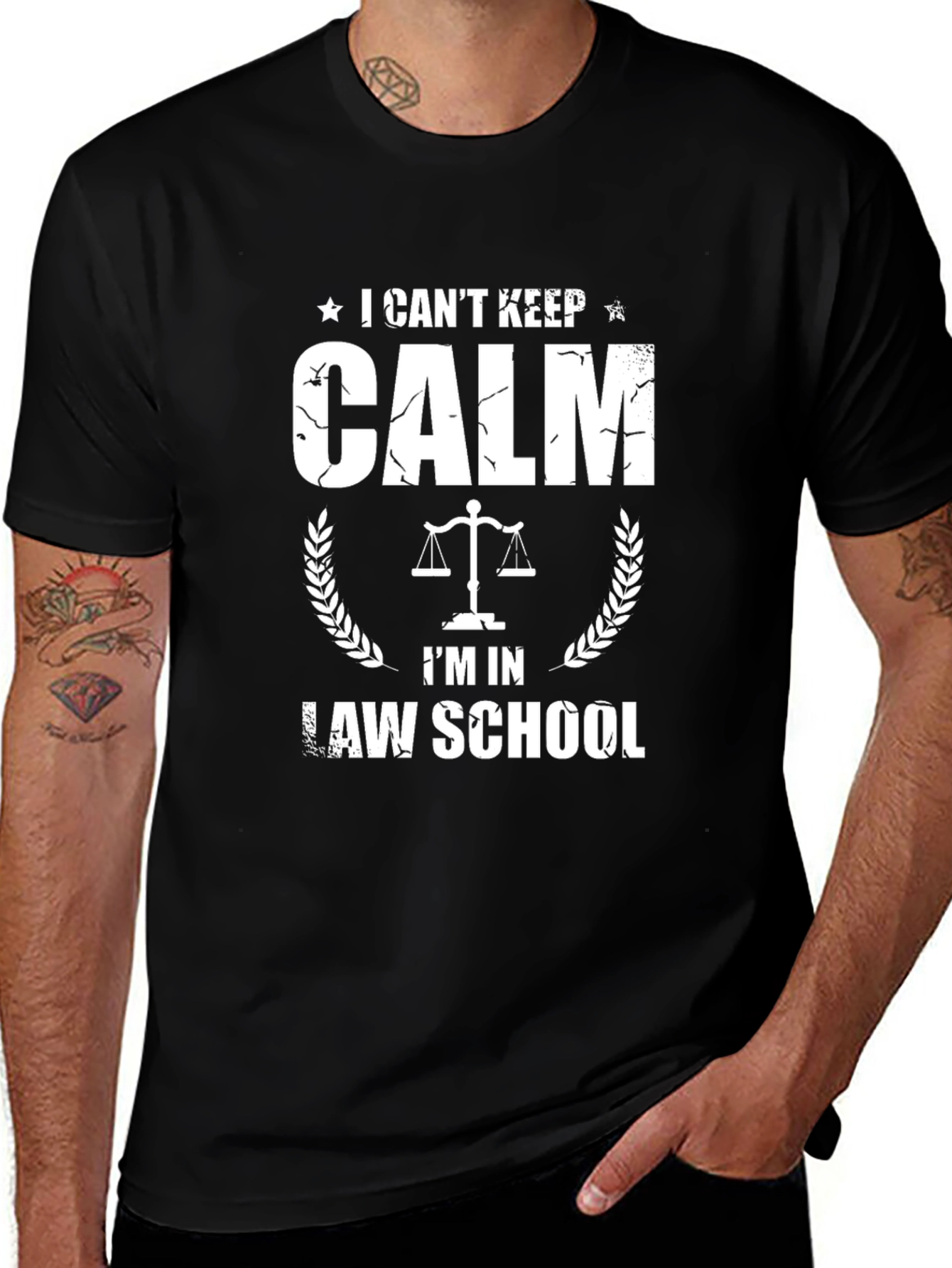 I Cant Keep Calm Im In Law School T-Shirt