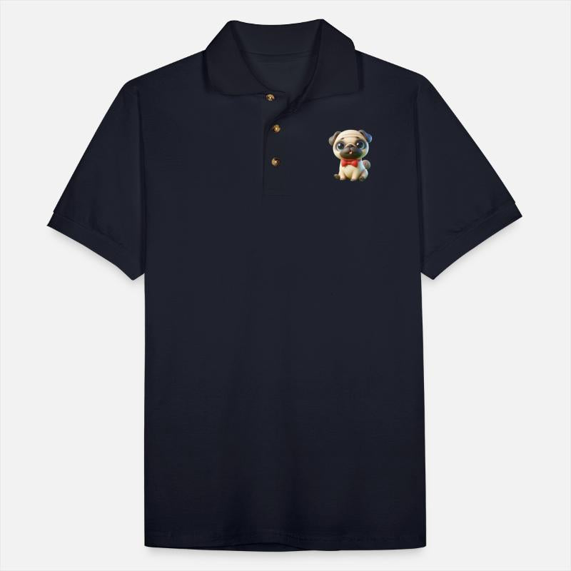 Pug dog in a bow tie