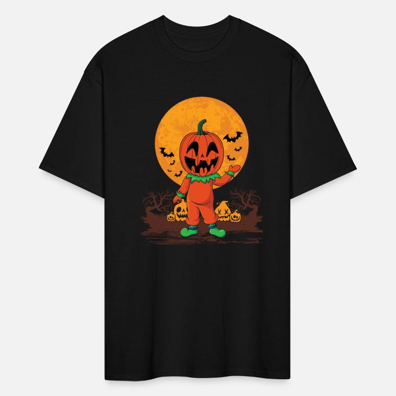 Pumpkin Person Creepy Halloween Pumpkin