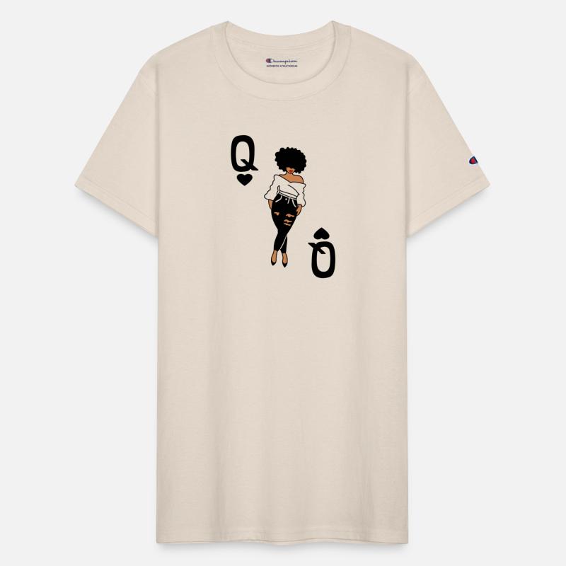 Punky's Queen Heart Card Sexy Afro Lady Heels