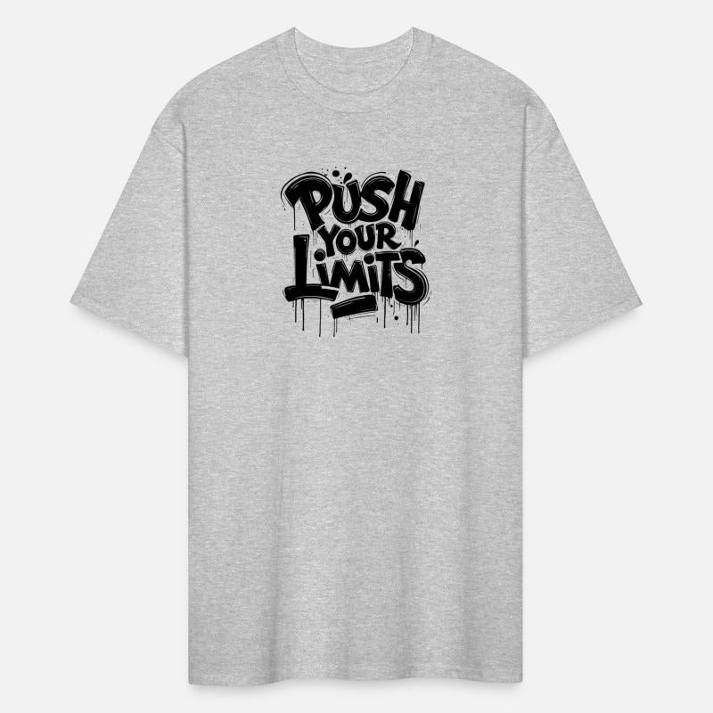 Push Your Limits – Motivational Gym & Fitness Typo