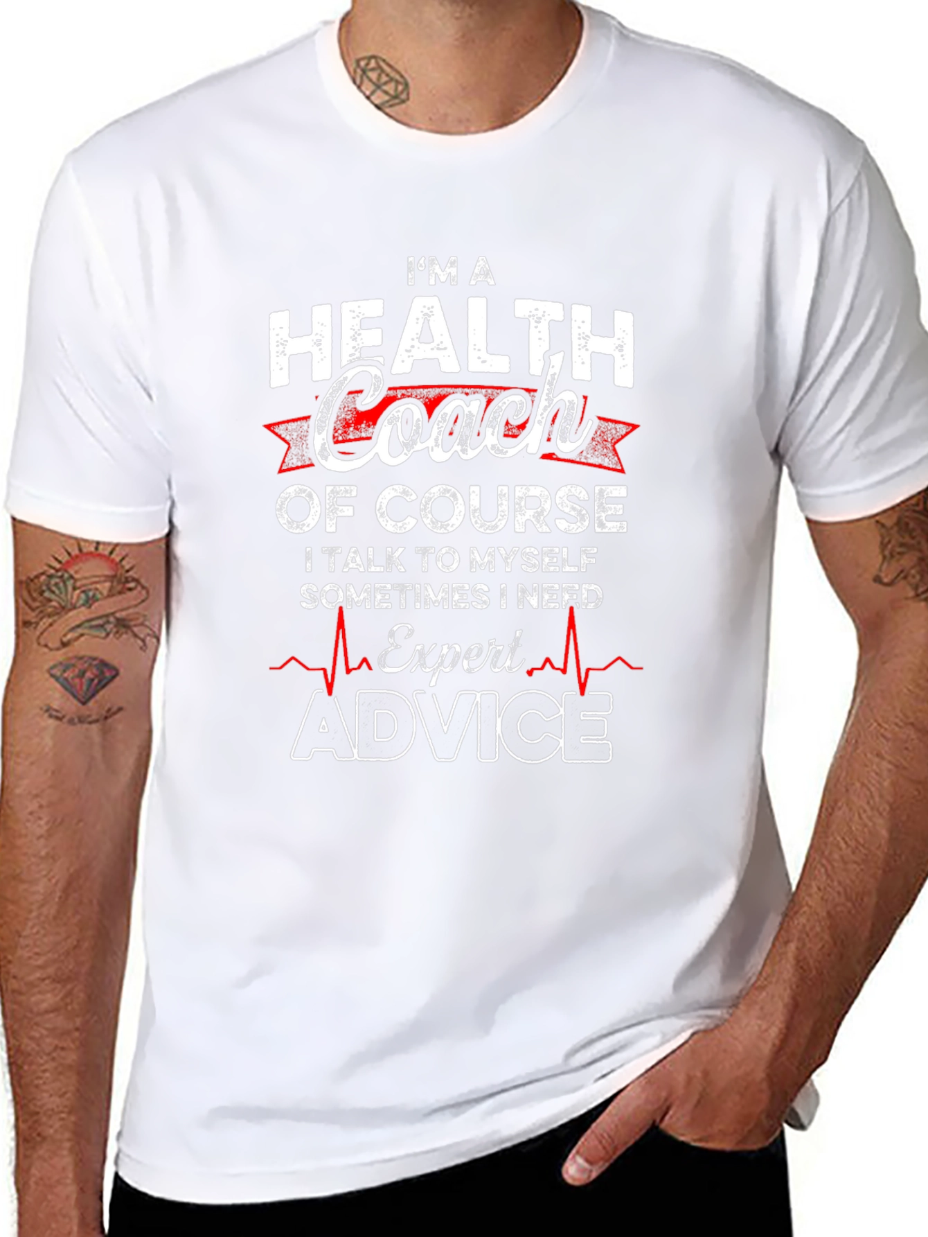Health Coach Expert Advice T-Shirt
