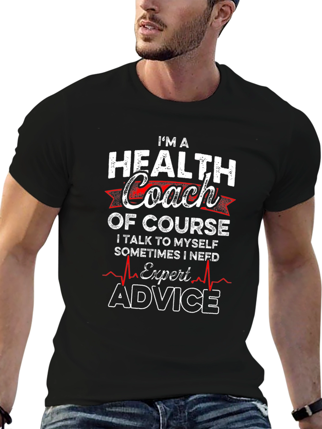 Health Coach Expert Advice T-Shirt