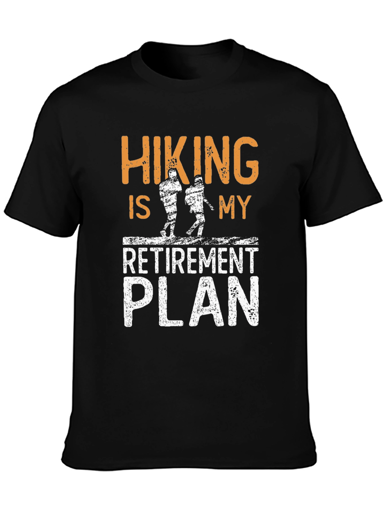 Hiking Retirement Plan Graphic Tee