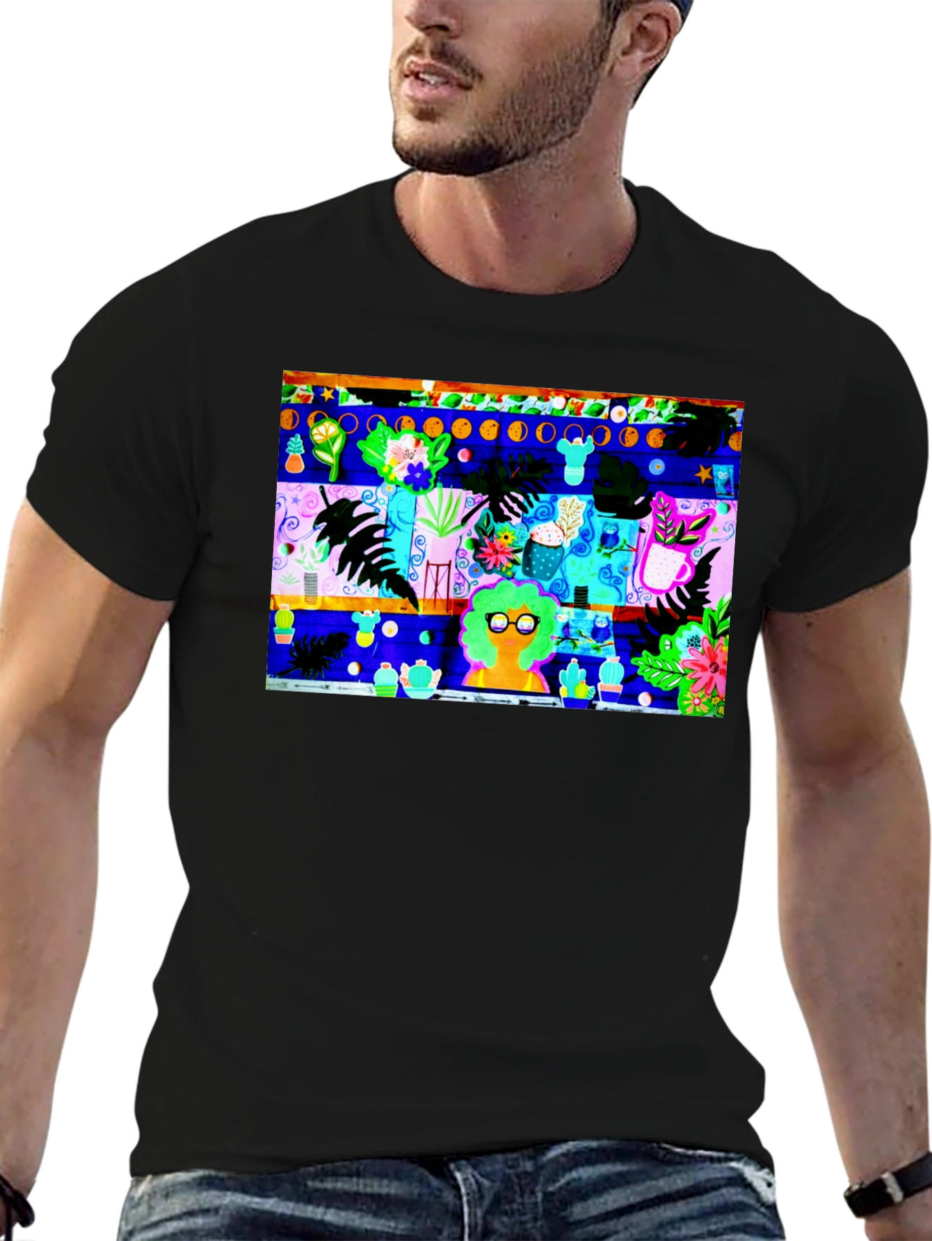 Abstract Plant Lover T-Shirt